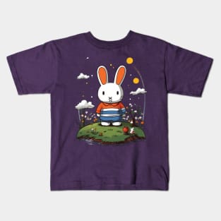 miffy is happy Kids T-Shirt